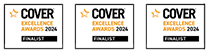 Cover Excellence Awrds Finalist badges 2024