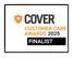 Cover Customer Care Awards Finalist badge 2025